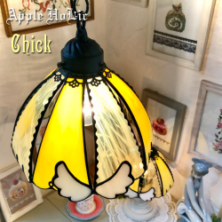 ペンダントライト 【 エンジェル チック Angel Chick 】 LED対応 天使 ステンドグラス ランプ