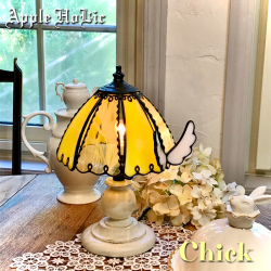 テーブルランプ 【 エンジェル チック Angel Chick 】 LED対応 天使 ステンドグラス ランプ