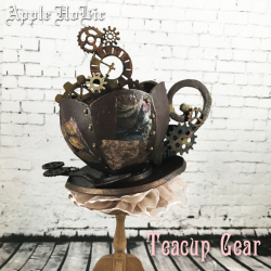 ドール用ハット 【 ティーカップ ギア Teacup Gear 】1/6サイズ ブライス 帽子 ドール