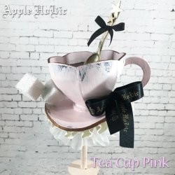 ドール用ハット【 ティーカップ ピンク Teacup Pink 】1/6サイズ ブライス 帽子 ドール